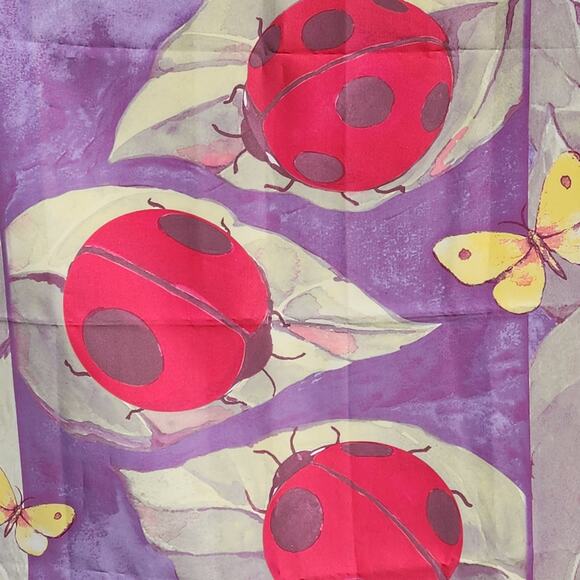 Ladybugs Butterfly Cricket DoubleSided Cloth Garden Flag Decor 41"x29.25" Summer - Picture 2 of 4
